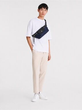 L0ngchamp energy Navy and Black Crossbody Sling Bag unisex